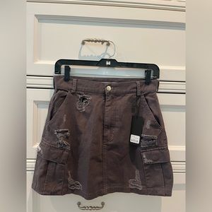 Cargo Mini Skirt NWT Carmar